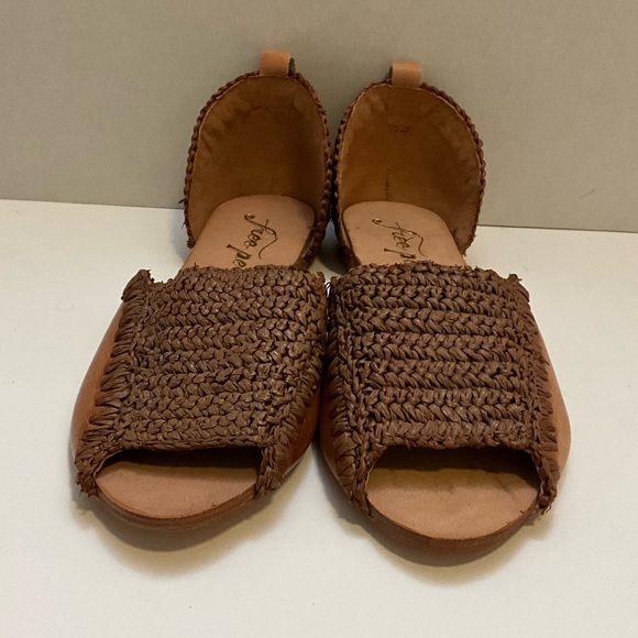 Free People Beaumont woven flat sandals 39 - Picture 3 of 11